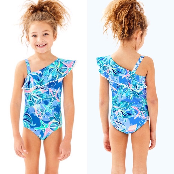 lilly pulitzer girls swim